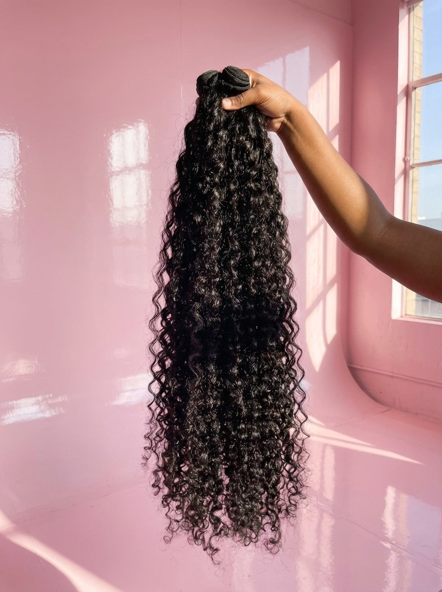 CURLY HAIR (virgin hair)